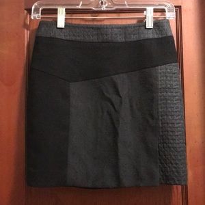 Black/Grey Sectional Skirt
